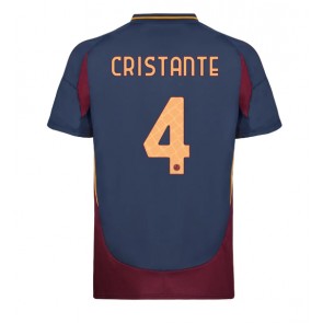 AS Roma Bryan Cristante #4 Tredje trøje 2024-25 Kort ærmer